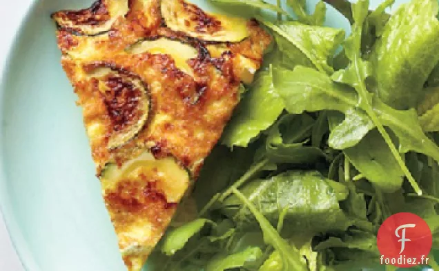 Frittata au Jambon, aux Courgettes et au Gruyère