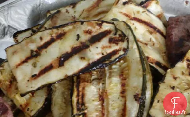 Tranches de Courgettes Grillées aux Herbes d'Ellie