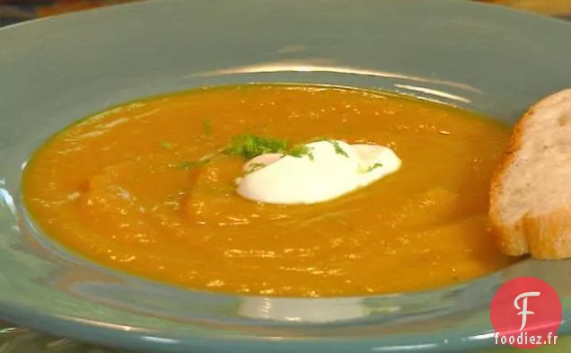 Soupe de Courge Musquée Au Curry