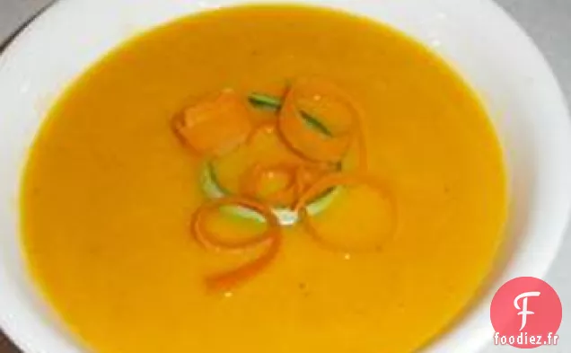 Soupe aux Carottes et au Gingembre