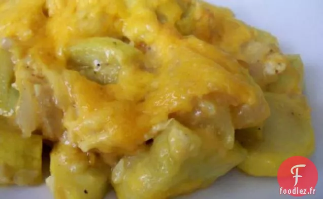 Meilleure Casserole de Courge (Pas de Chapelure, de Craquelins ou de Farce!)