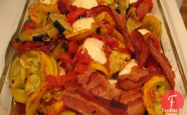 Casserole de Courgettes et Bacon