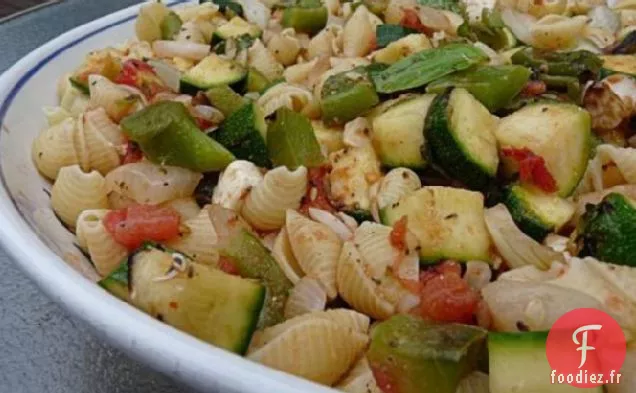 L'été dans un Bol Aka Pâtes de Légumes Grillées