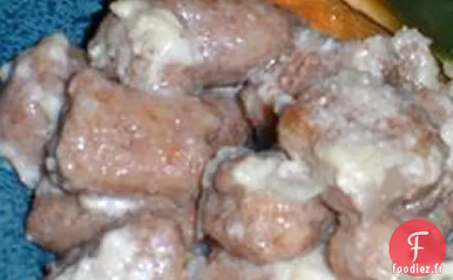 Gnocchis de Courge de Gland au Parmesan Beurre Blanc de Sauge