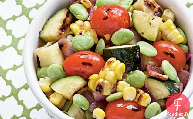 Succotash de Légumes d'Été Grillés