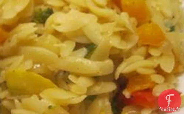 Zucchini Orzo