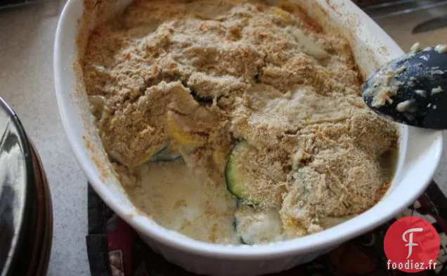 Gratin de Courgettes Au Fromage Facile