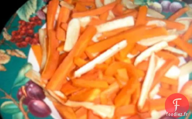 Courge Rôtie, Panais et Carottes