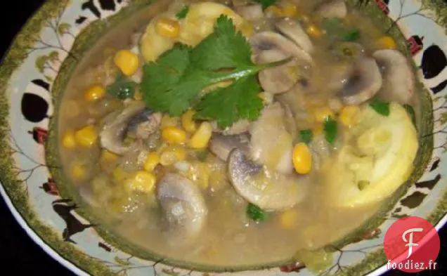 Soupe au Chili, au Poulet et au Maïs (Noyau Ww)