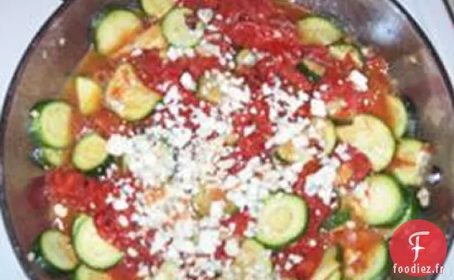 Côté Courgettes et Fromage Bleu