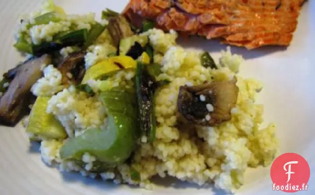 Salade de Couscous aux Légumes Rôtis