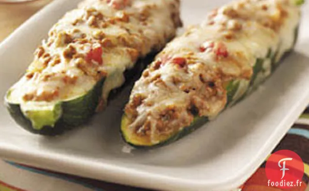 Courgettes Farcies au Bœuf