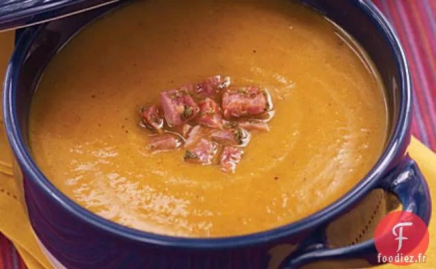 Soupe de Jambon et Courge Musquée