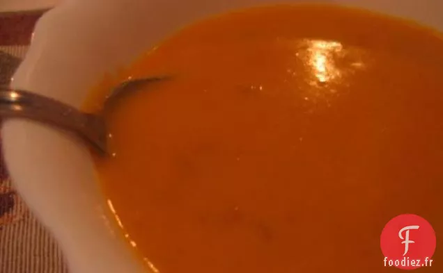 Courge d'Hiver au Lait de Coco (Soupe Fusion)