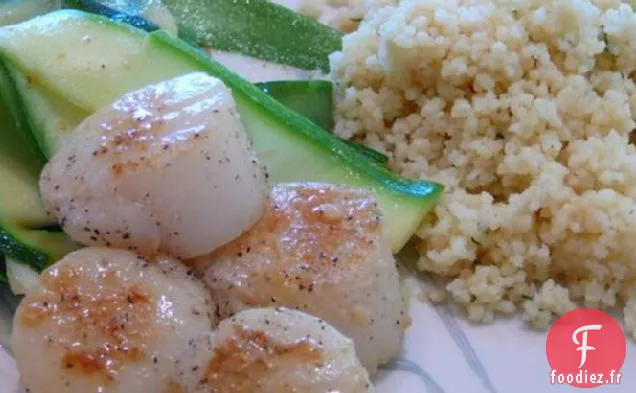 Coquilles Saint-Jacques à la Langouste