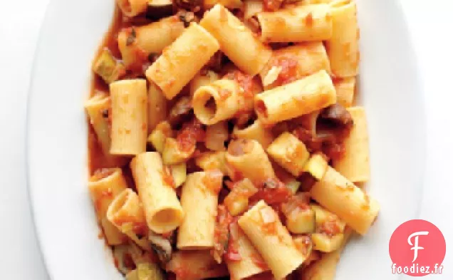Rigatoni à la Sauce aux Légumes