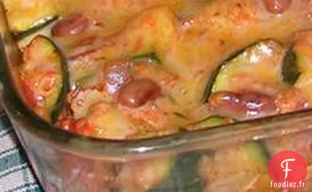 Casserole de Courgettes Épicée à la Mexicaine