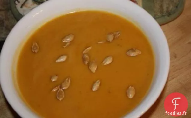 Soupe de Courge Musquée à la Thaïlandaise