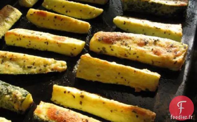 Courgettes En Croûte De Parmesan