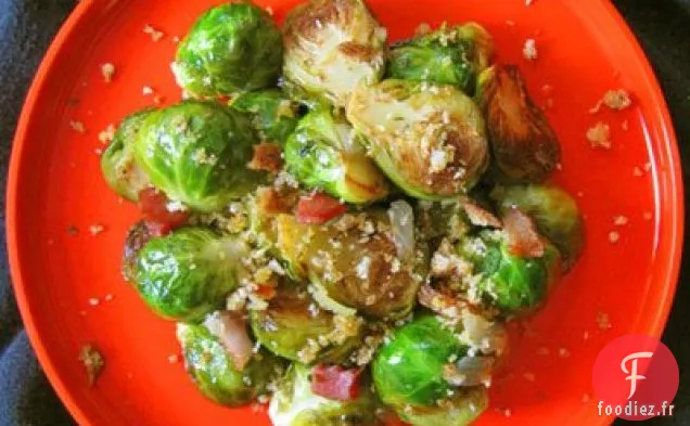 Choux de Bruxelles Braisés À La Pancetta Et Au Balsamique
