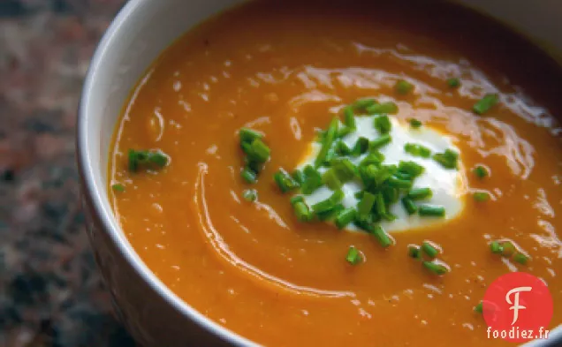 Soupe de Courge Musquée au Gingembre