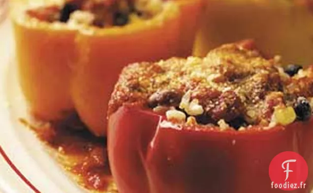 Poivrons Farcis Végétariens
