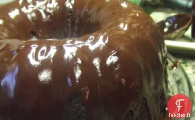 Glaçage au Chocolat Kahlua Brillant