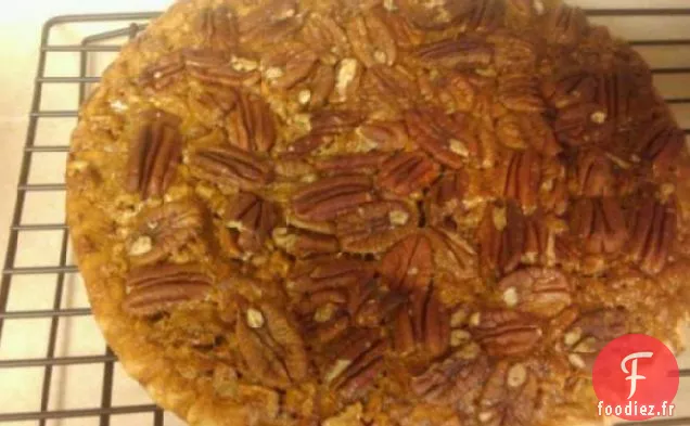 Tarte aux Noix de Pécan aux Pépites de Chocolat