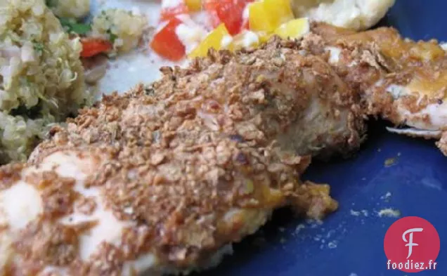 Poulet Frit au four Doux et Chaud