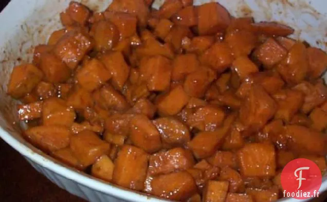 Patates Douces Confites au Four (Au Four ou au gril)