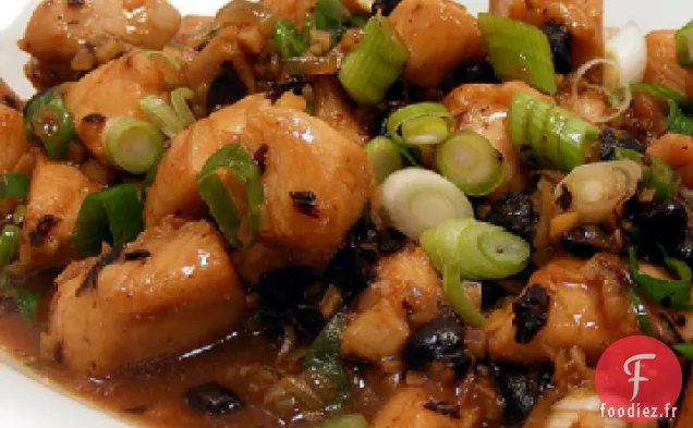 Poulet aux Haricots Noirs Sain