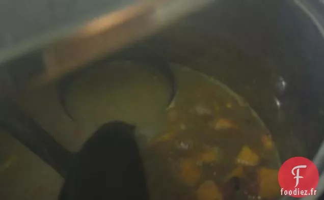 Soupe de Haricots Noirs et Patates Douces