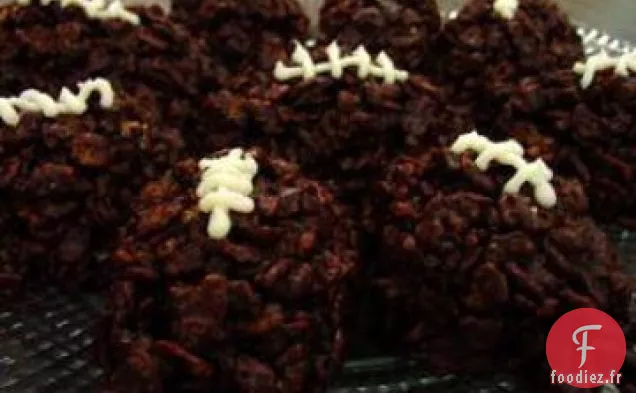 Biscuits aux Céréales de Football au Chocolat
