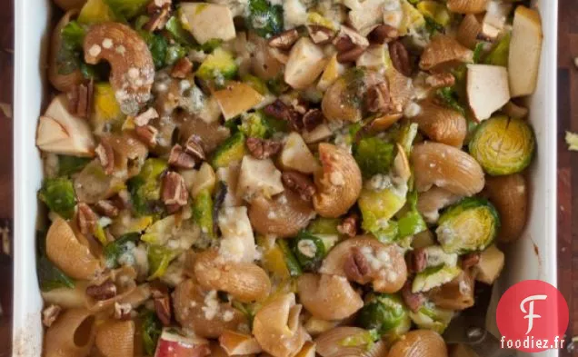 Chiocciole Au Four Avec Choux De Bruxelles, Pommes Et Fromage Bleu