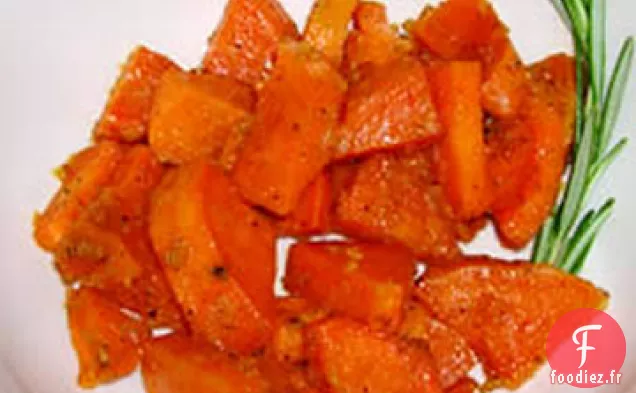 Patates Douces Cuites au Four au Gingembre et au Miel