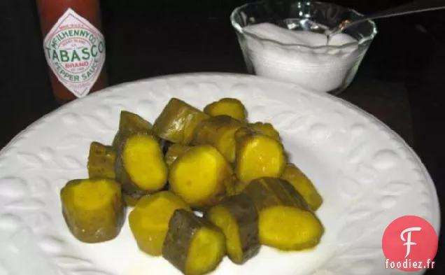 Cornichons Simplement Sucrés (Aucun Traitement Requis)