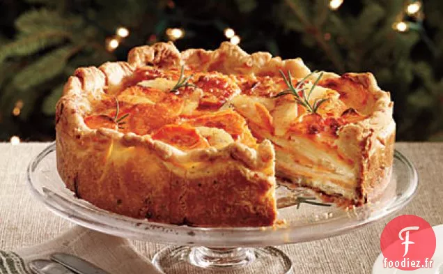 Gratin de Pommes de Terre à la Croûte de Romarin