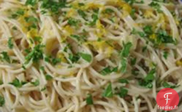 Cheveux d'Ange Rapides à la Crème de Basilic pour un