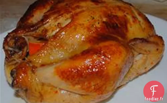 Poulet Cuit au Four Sucré et Épicé