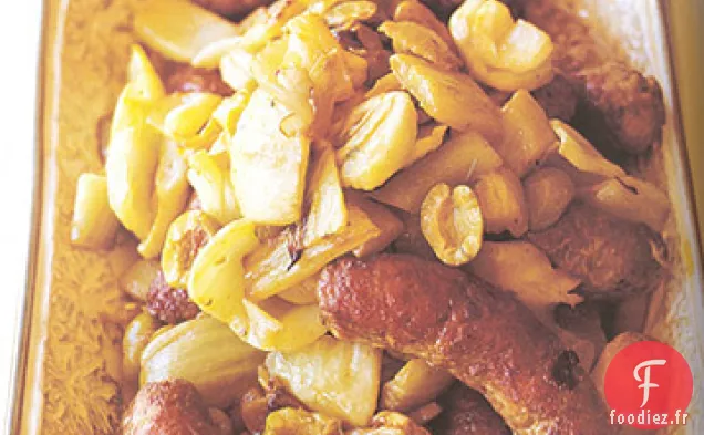 Saucisse au Fenouil et Olives