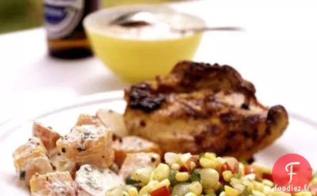 Salade de Deux Pommes de Terre à la Crème Fraîche