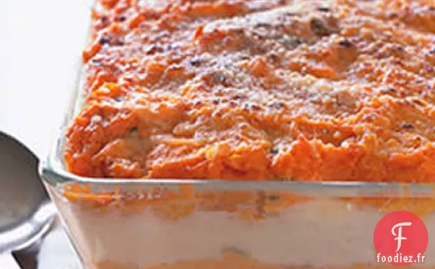 Couche de Purée de Pommes De Terre Cuire au Four