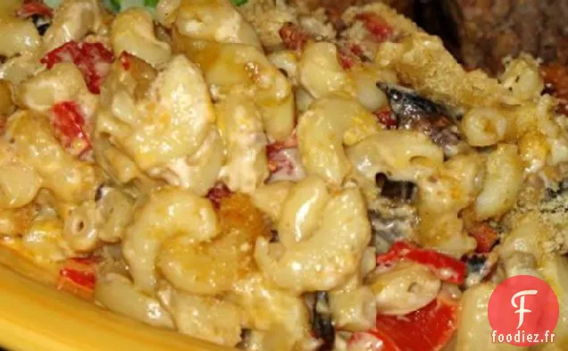 Casserole de Macaronis aux Champignons