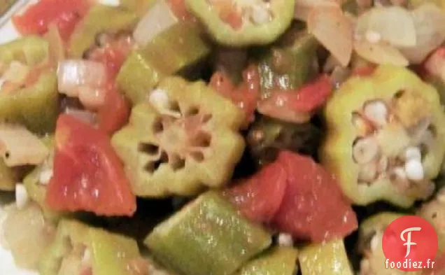 Gombo et Tomates