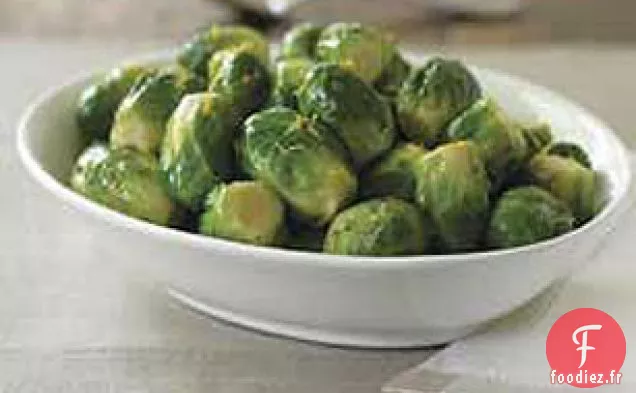 Choux de Bruxelles Sucrés avec Vinaigrette Balsamique