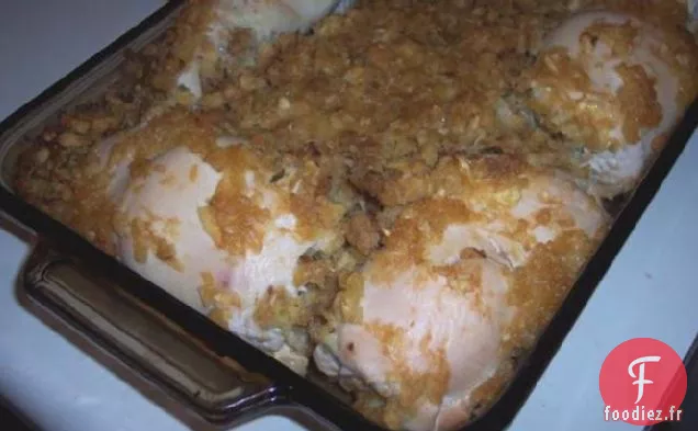 Poitrines De Poulet Farcies Hawaïennes