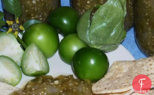 Salsa Verde RecipeRecette de mise en conserve