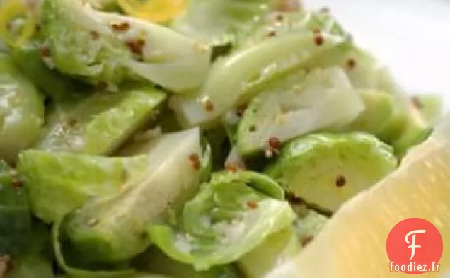 Choux De Bruxelles À La Vinaigrette Noix-citron
