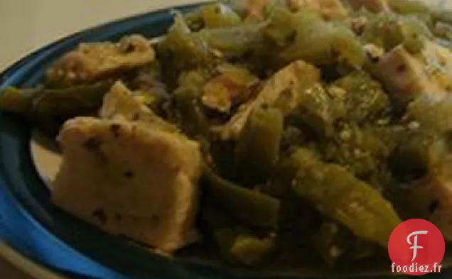 Pollo con Nopales (Poulet et Cactus)