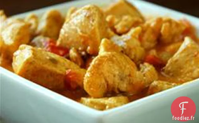 Poulet au Curry et à la Noix de Coco